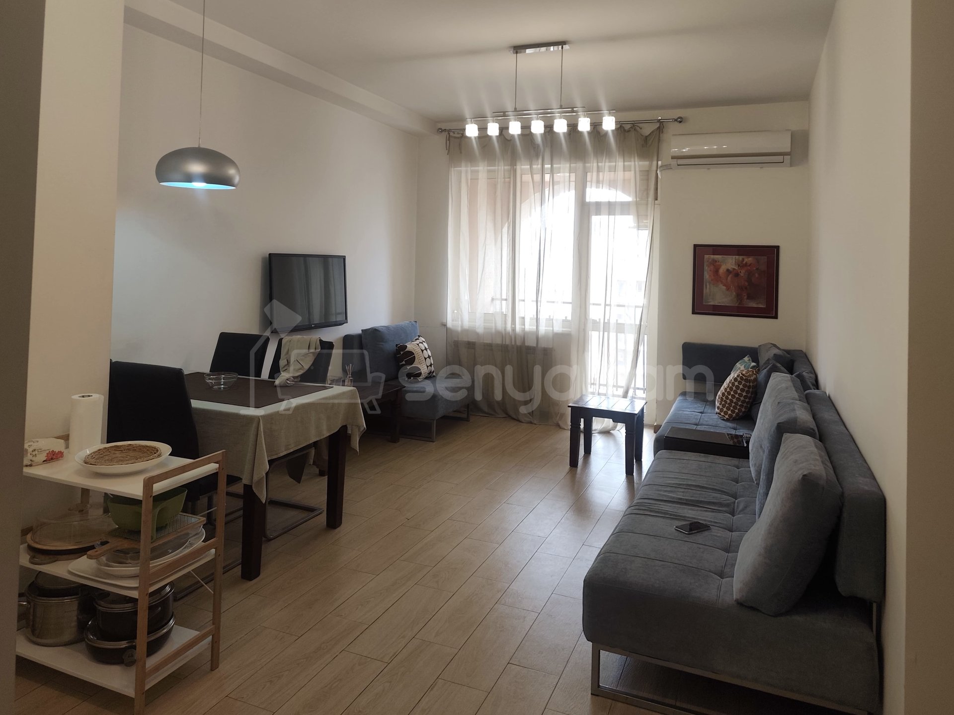 2 Սենյականոց Բնակարան Նորակառույցում, 54քմ, 14/14 հարկ, Կապիտալ Վերանորոգված, Կահավորված, Արևկող