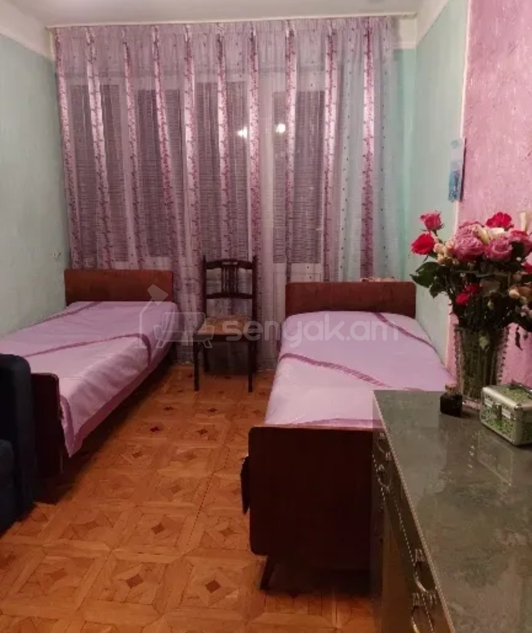 3 Սենյականոց Բնակարան Քարե Շենքում, 84քմ, 5/5 հարկ, Նորմալ Վիճակում