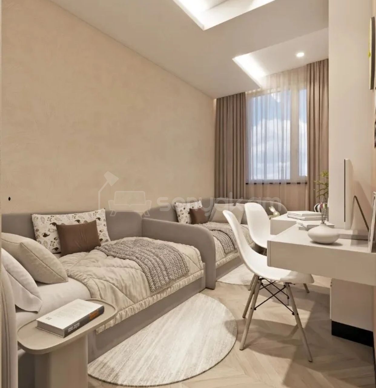 3 Սենյականոց Բնակարան, 96քմ, 4/18 հարկ, Դիզայներական Վերանորոգված, Կահավորված, Արևկող