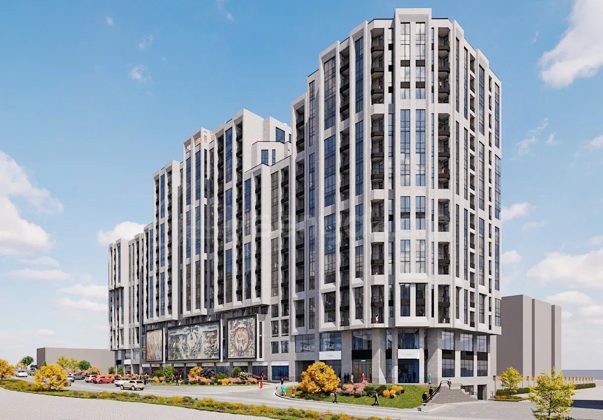 2 Սենյականոց Բնակարան Նորակառույցում, 67քմ, 7/12 հարկ, Զրոյական Վիճակում