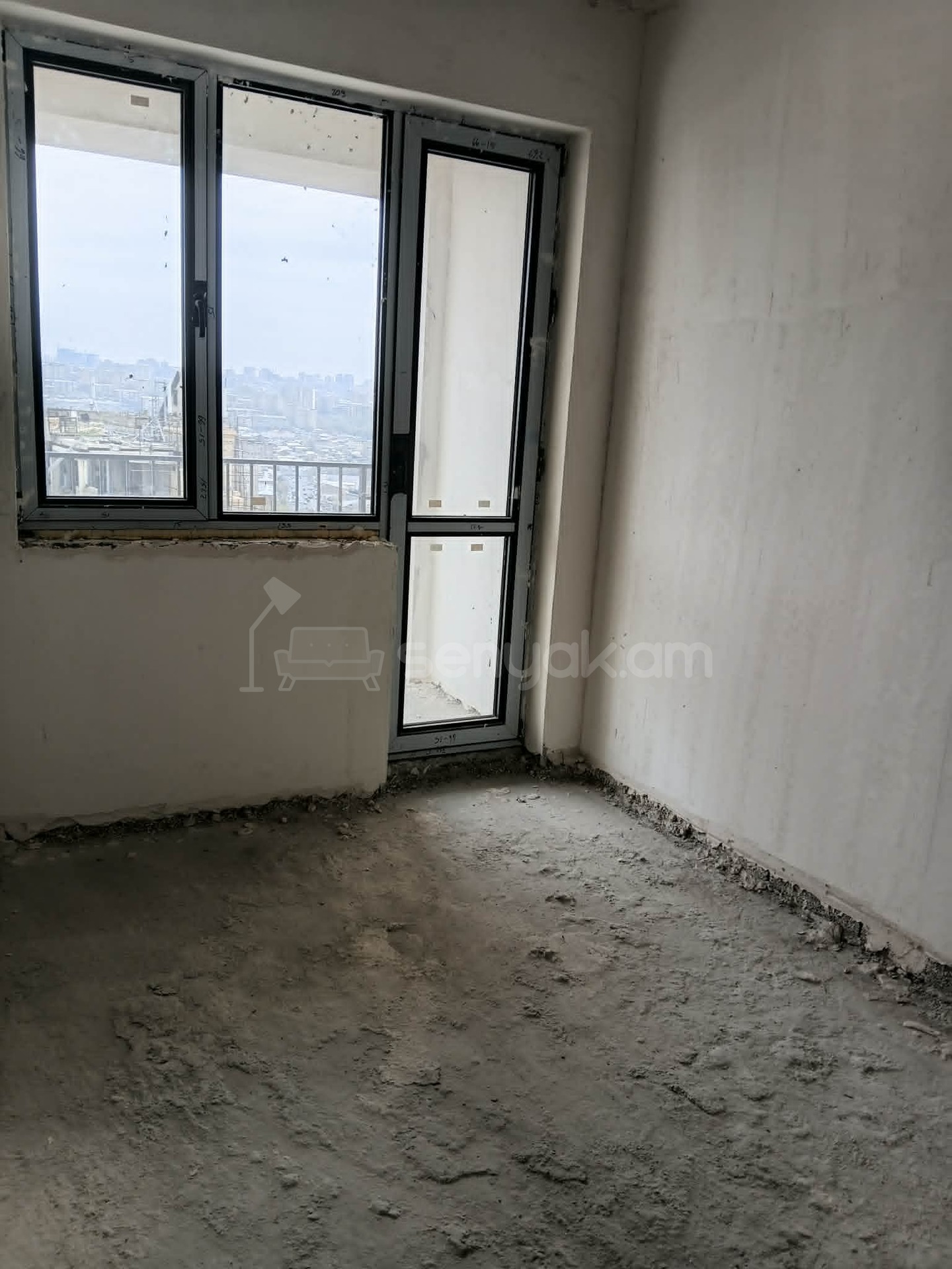 2 Սենյականոց Բնակարան Նորակառույցում, 49քմ, 14/16 հարկ, Զրոյական Վիճակում