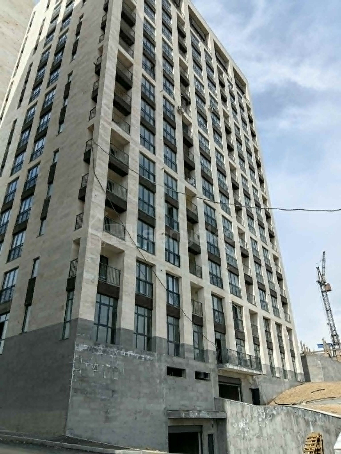 2 Սենյականոց Բնակարան Նորակառույցում, 49քմ, 14/16 հարկ, Զրոյական Վիճակում