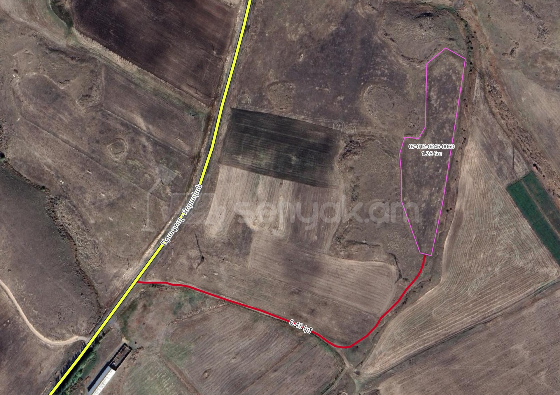 Հողամաս, 12600քմ