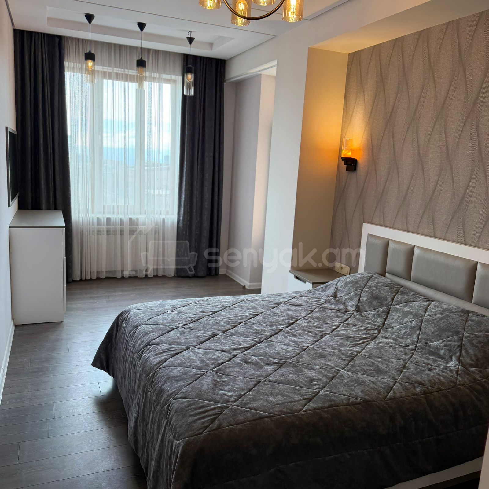 3 Սենյականոց Բնակարան Նորակառույցում, 130քմ, 8/11 հարկ, Կապիտալ Վերանորոգված