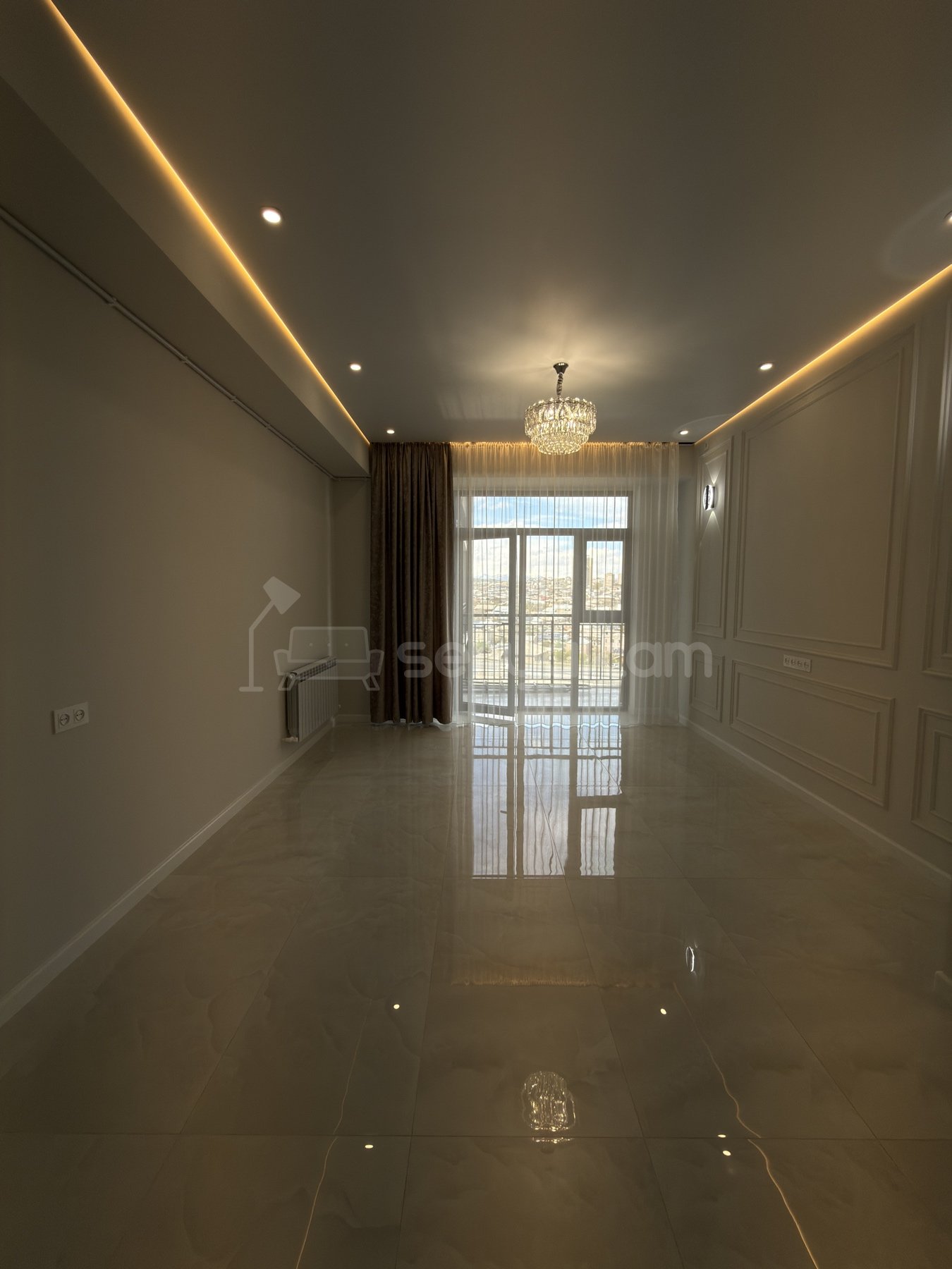 2 Սենյականոց Բնակարան Նորակառույցում, 52քմ, 10/18 հարկ, Դիզայներական Վերանորոգված