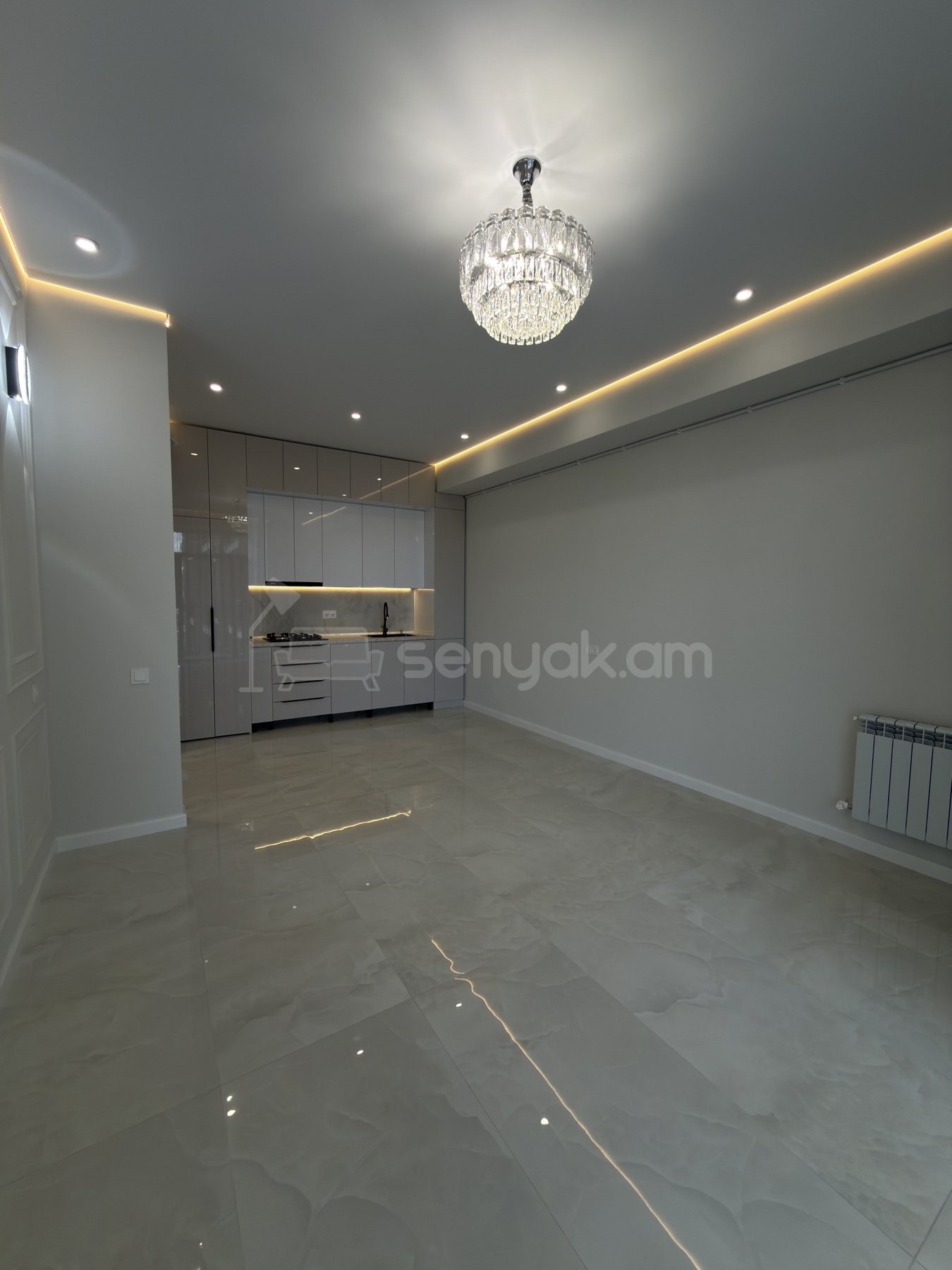 2 Սենյականոց Բնակարան Նորակառույցում, 52քմ, 10/18 հարկ, Դիզայներական Վերանորոգված