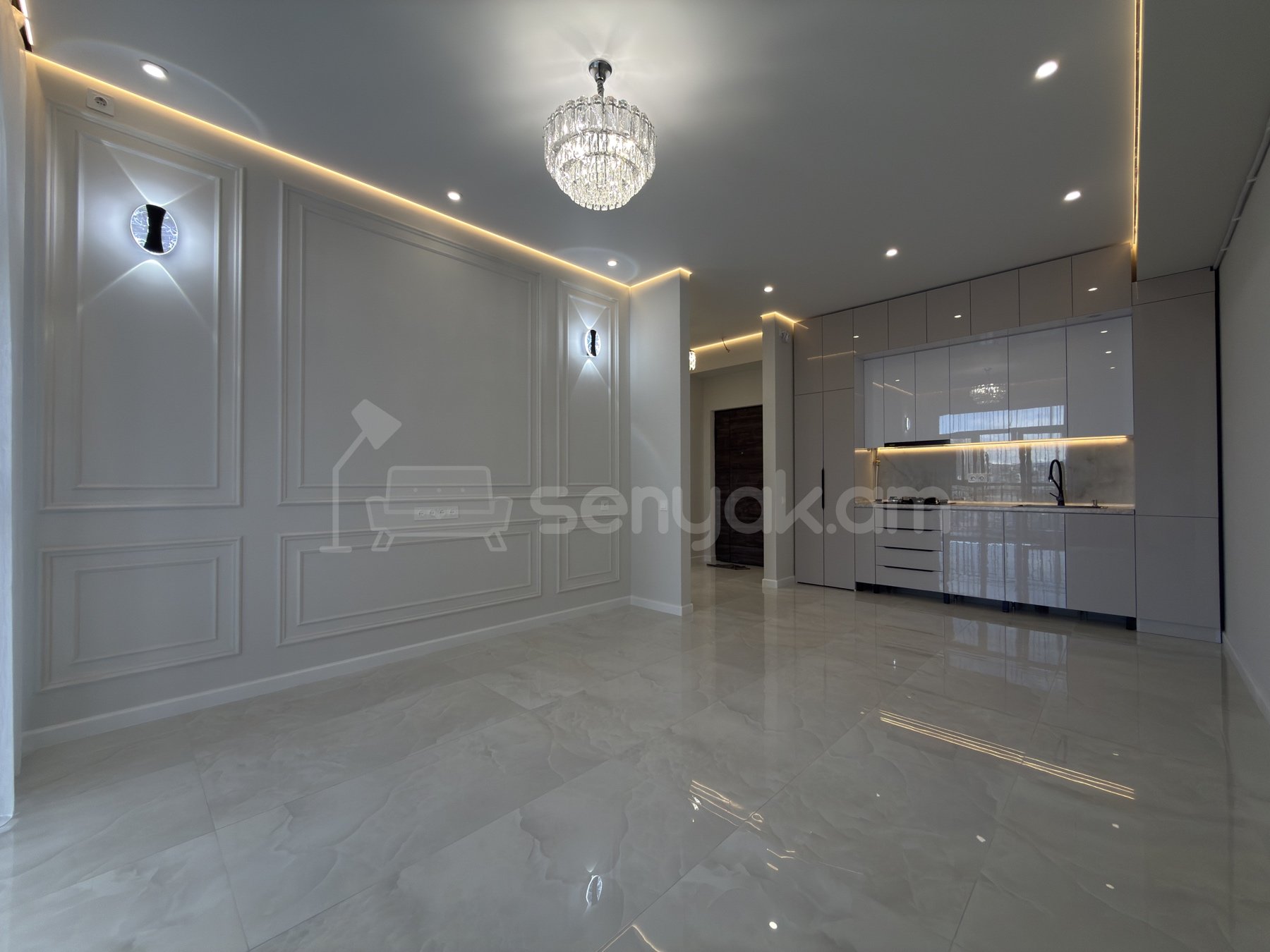 2 Սենյականոց Բնակարան Նորակառույցում, 52քմ, 10/18 հարկ, Դիզայներական Վերանորոգված