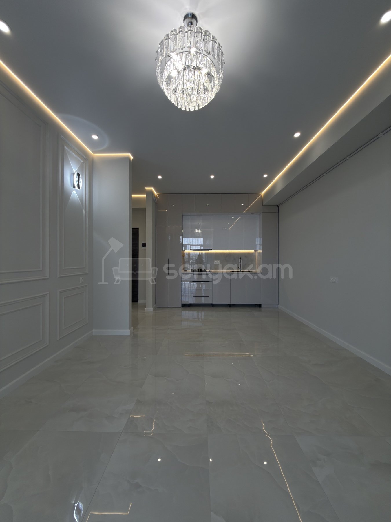 2 Սենյականոց Բնակարան Նորակառույցում, 52քմ, 10/18 հարկ, Դիզայներական Վերանորոգված