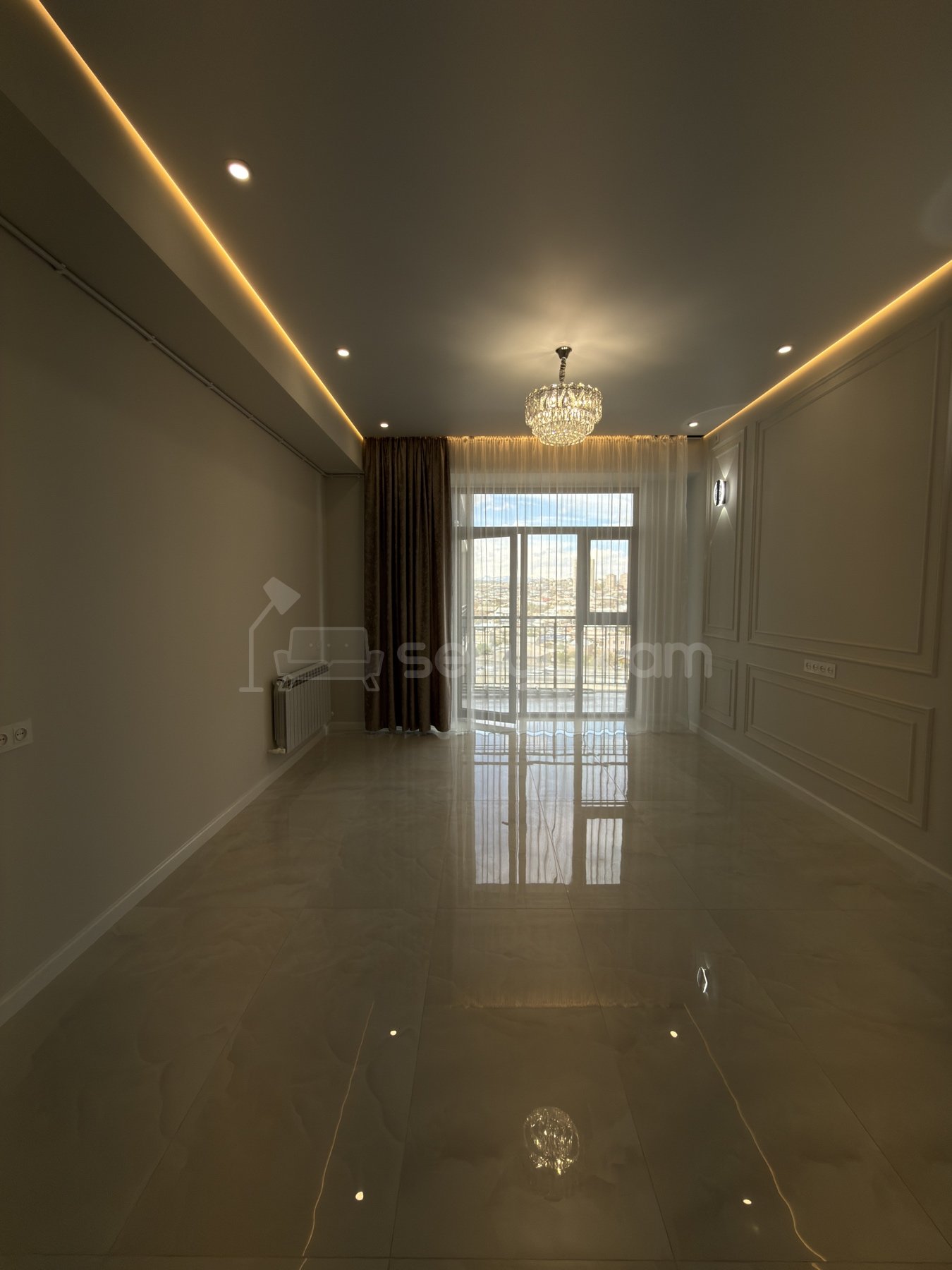 2 Սենյականոց Բնակարան Նորակառույցում, 52քմ, 10/18 հարկ, Դիզայներական Վերանորոգված