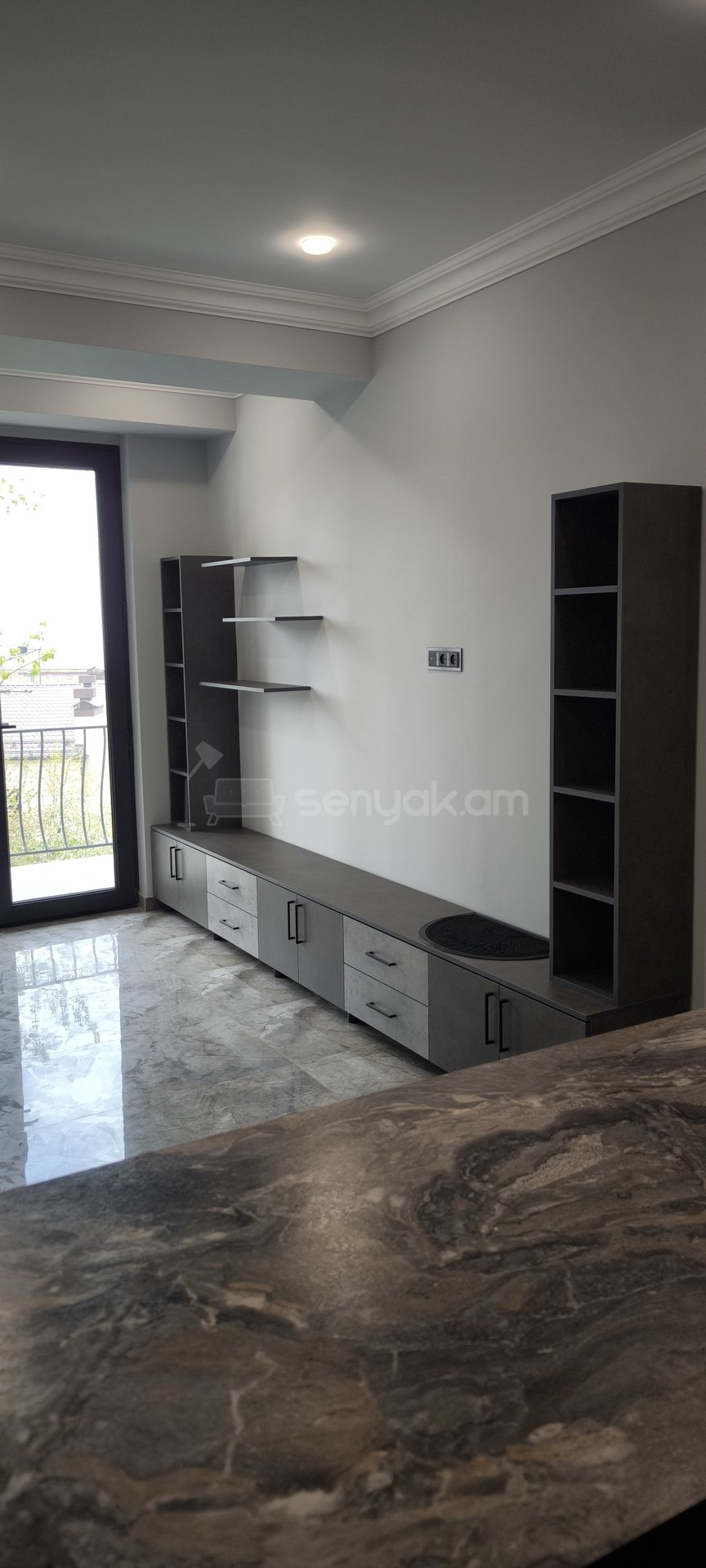 3 Սենյականոց Բնակարան Նորակառույցում, 77քմ, 1/4 հարկ, Դիզայներական Վերանորոգված