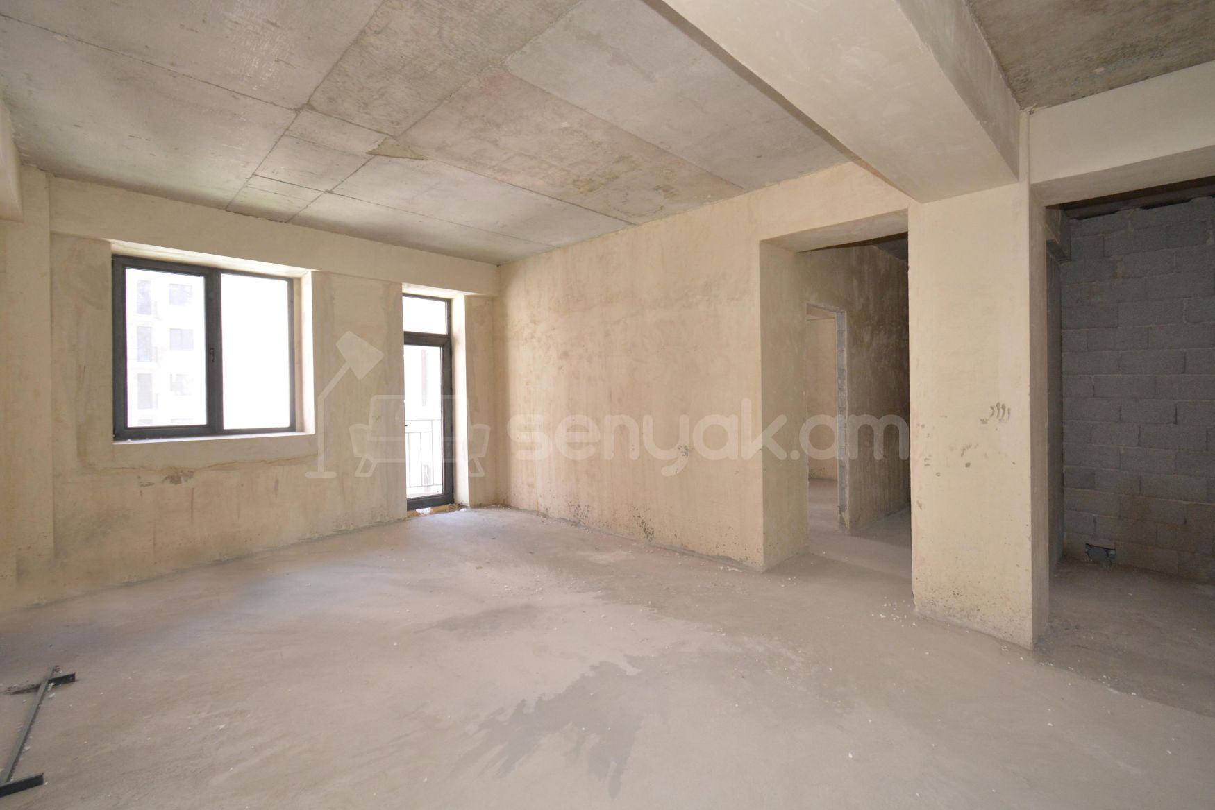 3 Սենյականոց Բնակարան Նորակառույցում, 95քմ, 9/16 հարկ, Զրոյական Վիճակում