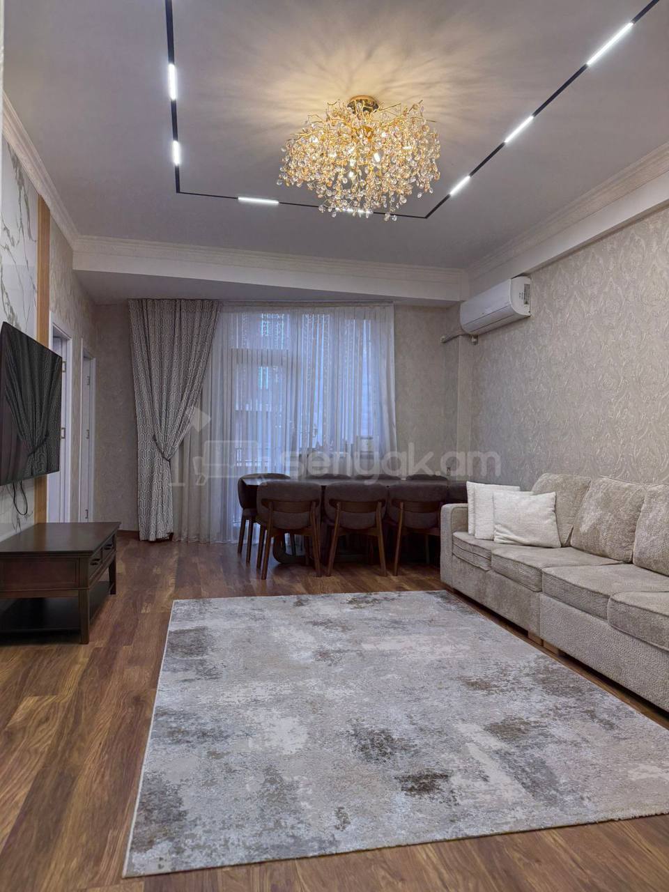 4 Սենյականոց Բնակարան Նորակառույցում, 100քմ, 3/16 հարկ, Դիզայներական Վերանորոգված