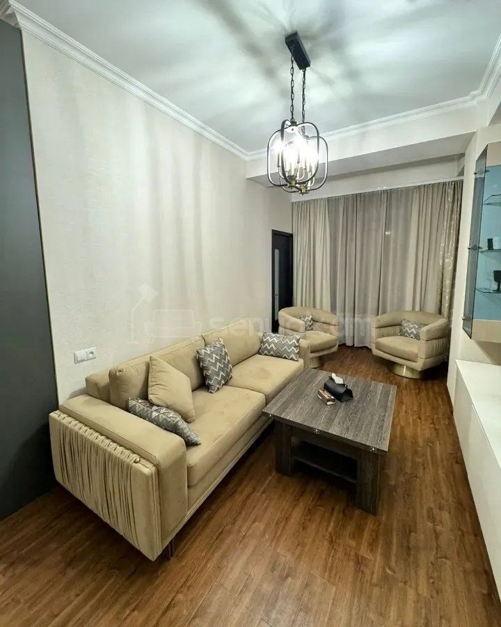 2 Սենյականոց Բնակարան Նորակառույցում, 45քմ, 7/8 հարկ, Դիզայներական Վերանորոգված