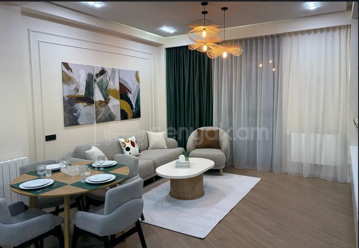 2 Սենյականոց Բնակարան Նորակառույցում, 56քմ, 6/18 հարկ, Դիզայներական Վերանորոգված, Կահավորված