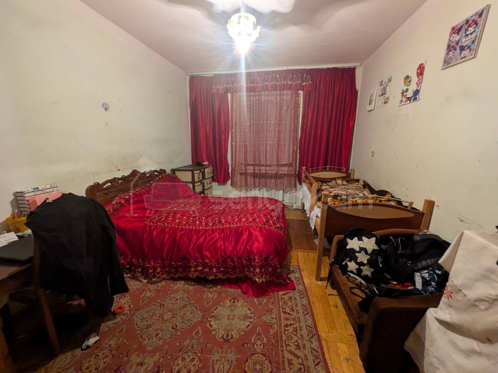 3 Սենյականոց Բնակարան, 96քմ, 2/9 հարկ, Պետական Վիճակում