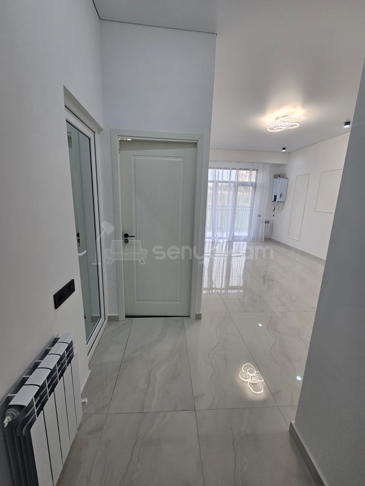 3 Սենյականոց Բնակարան Նորակառույցում, 56քմ, 5/7 հարկ, Կապիտալ Վերանորոգված