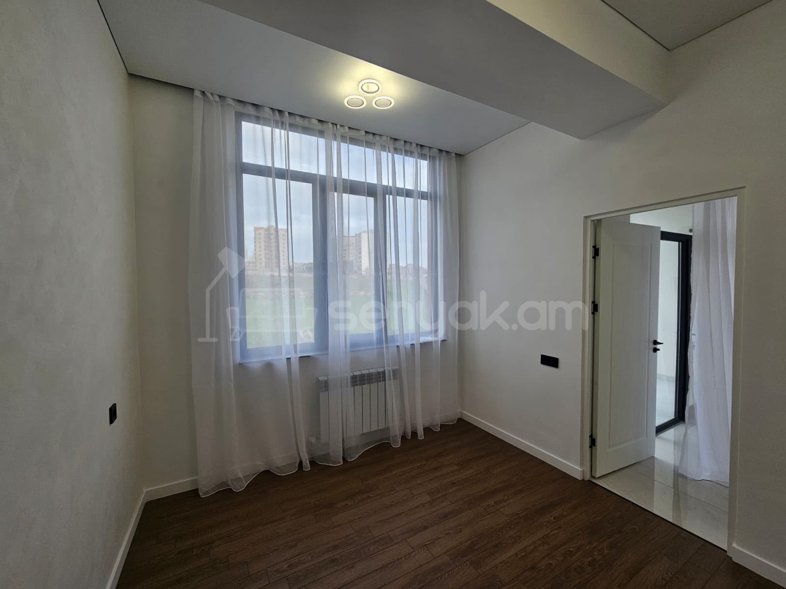 3 Սենյականոց Բնակարան Նորակառույցում, 56քմ, 5/7 հարկ, Կապիտալ Վերանորոգված