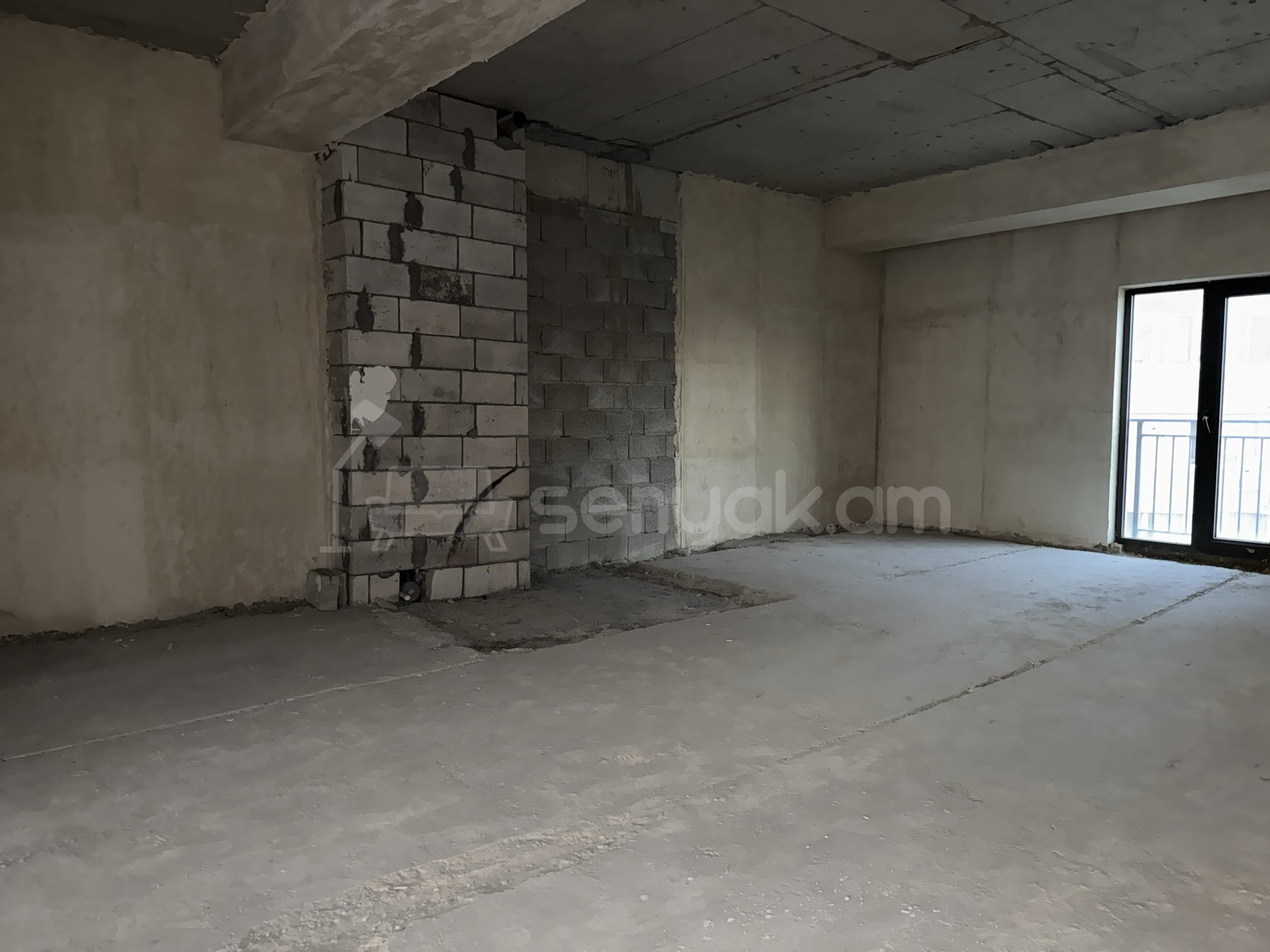 3 Սենյականոց Բնակարան Նորակառույցում, 111քմ, 6/8 հարկ, Զրոյական Վիճակում