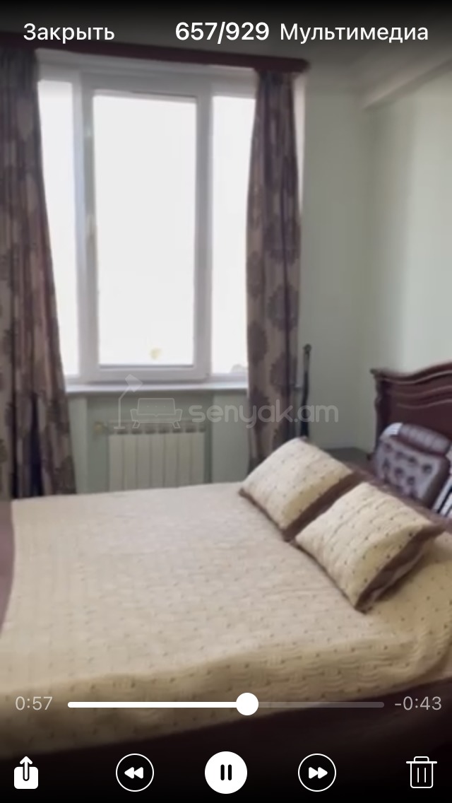 3 Սենյականոց Բնակարան, 80քմ, 9/10 հարկ, Կապիտալ Վերանորոգված, Կահավորված, Արևկող