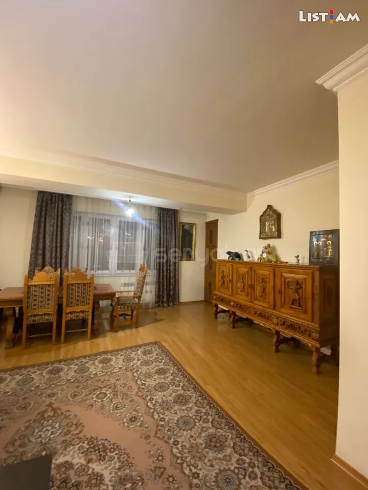 3 Սենյականոց Բնակարան Նորակառույցում, 98քմ, 8/10 հարկ, Կապիտալ Վերանորոգված