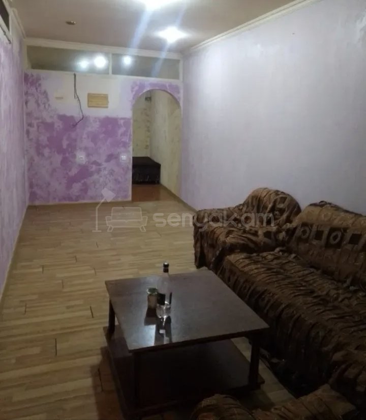 2 Սենյականոց Բնակարան Քարե Շենքում, 40քմ, 1/1 հարկ, Նորմալ Վիճակում, Կահավորված