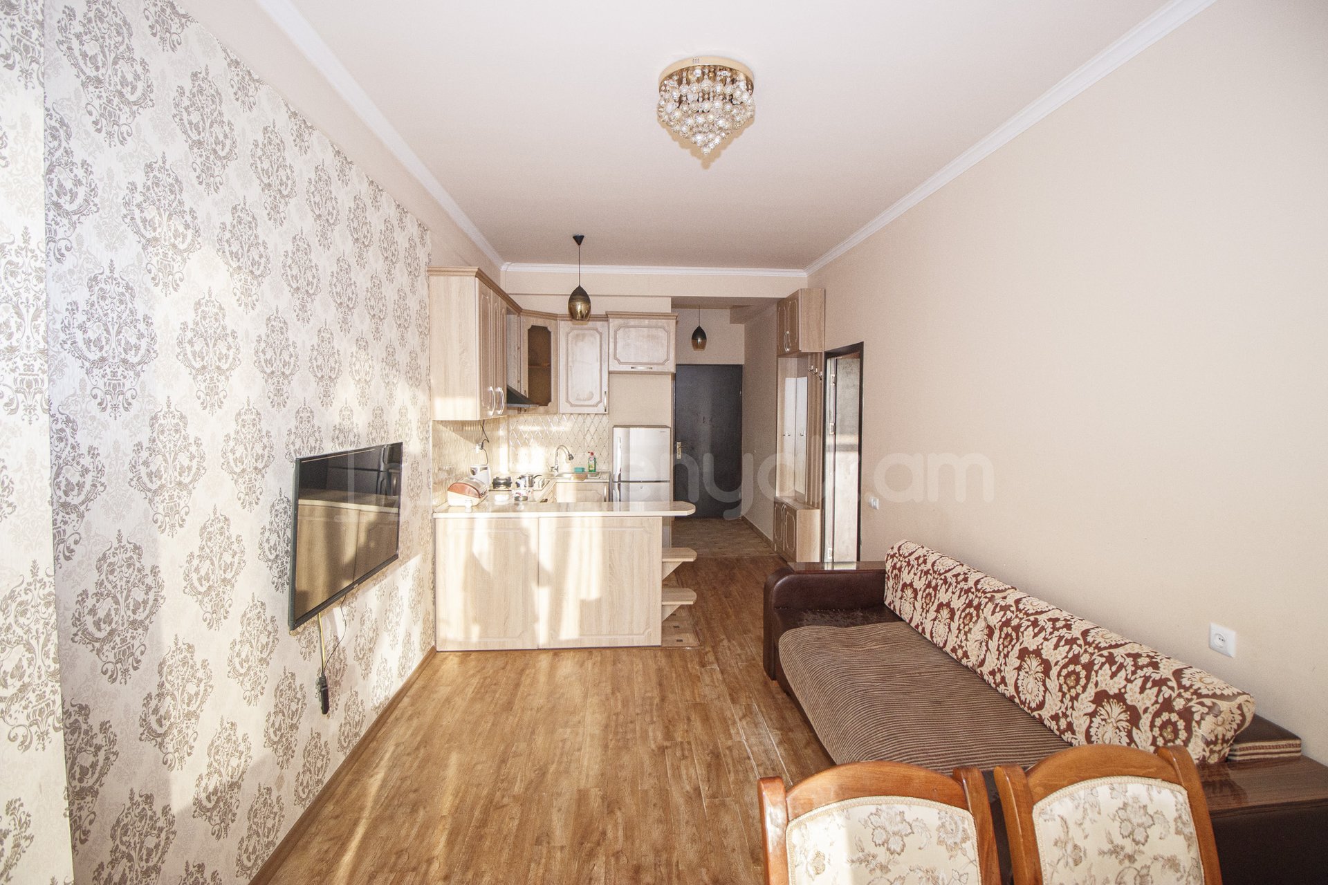 2 Սենյականոց Բնակարան Նորակառույցում, 50քմ, 6/8 հարկ, Կապիտալ Վերանորոգված, Կահավորված, Արևկող