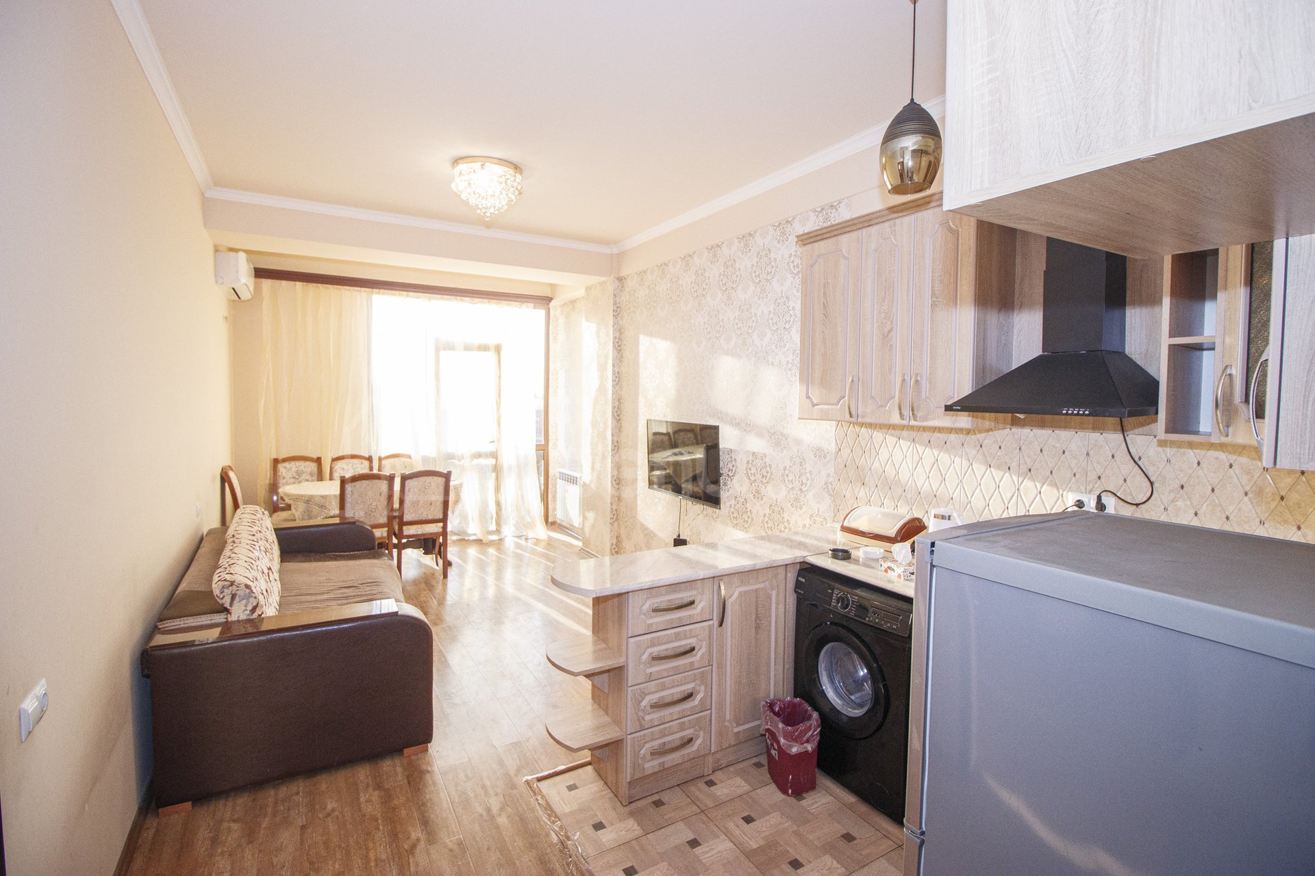 2 Սենյականոց Բնակարան Նորակառույցում, 50քմ, 6/8 հարկ, Կապիտալ Վերանորոգված, Կահավորված, Արևկող