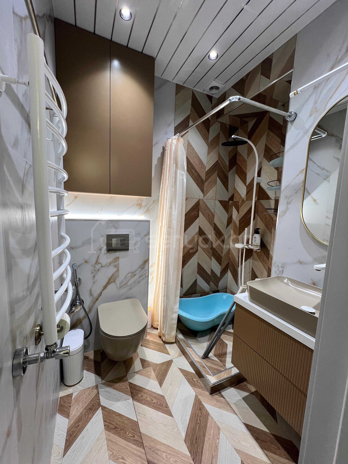 3 Սենյականոց Բնակարան Նորակառույցում, 120քմ, 3/15 հարկ, Դիզայներական Վերանորոգված