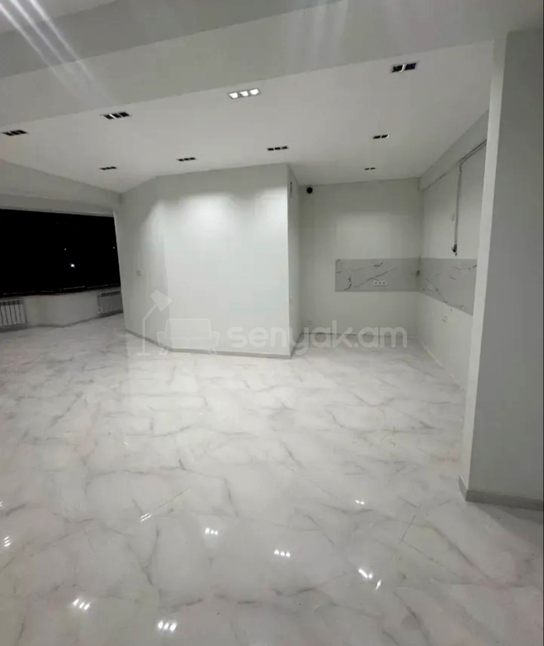 2 Սենյականոց Բնակարան, 61քմ, 4/12 հարկ, Կապիտալ Վերանորոգված