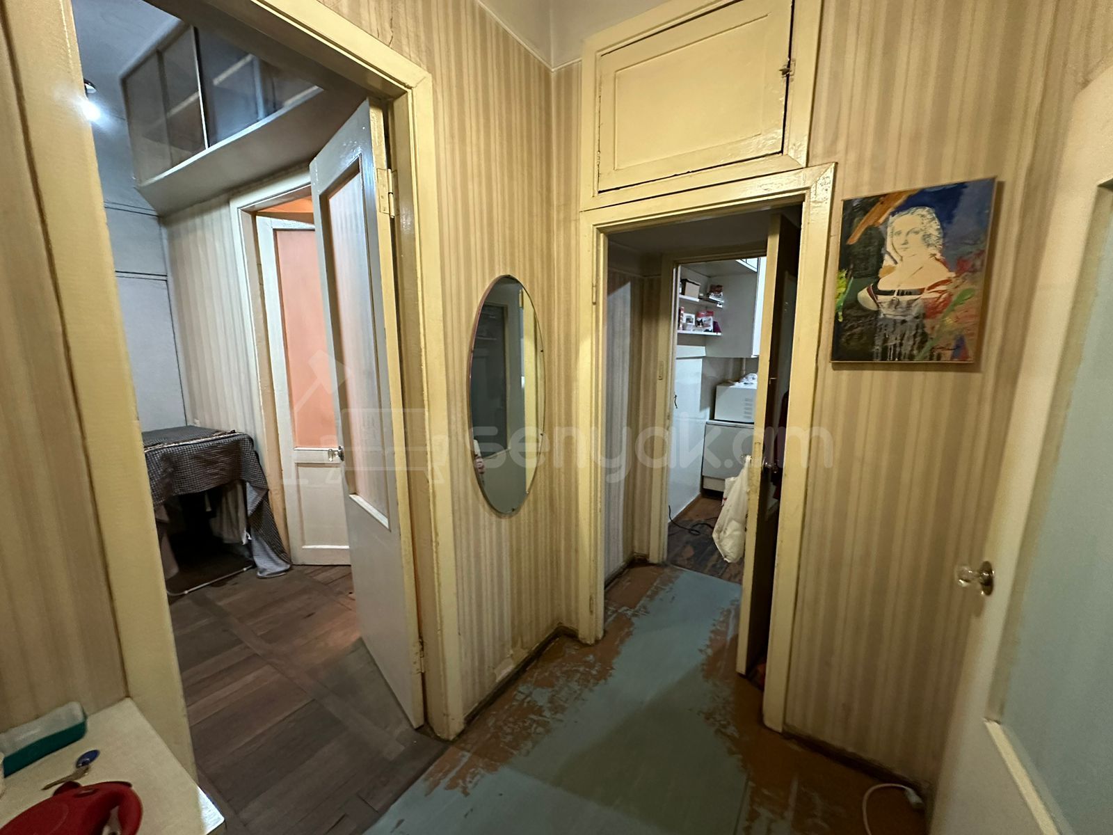 2 Սենյականոց Բնակարան Քարե Շենքում, 63քմ, 2/5 հարկ, Պետական Վիճակում