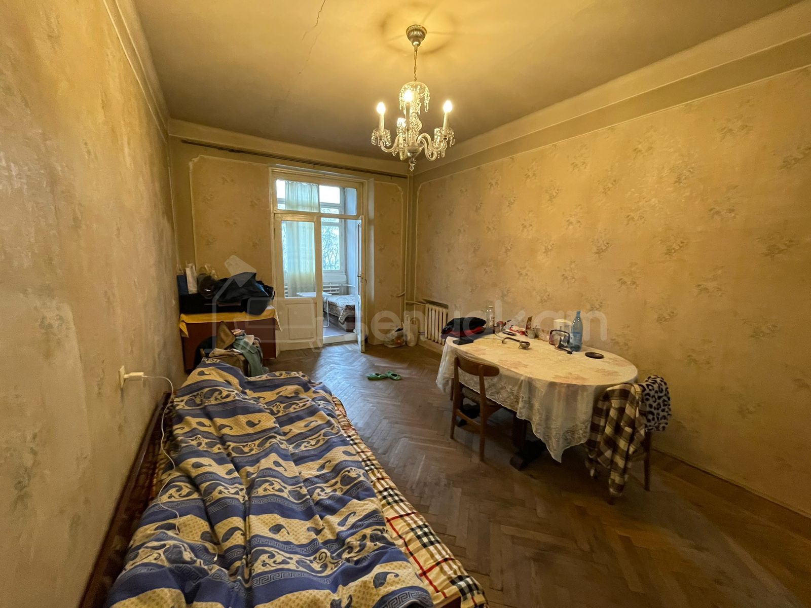 2 Սենյականոց Բնակարան Քարե Շենքում, 63քմ, 2/5 հարկ, Պետական Վիճակում