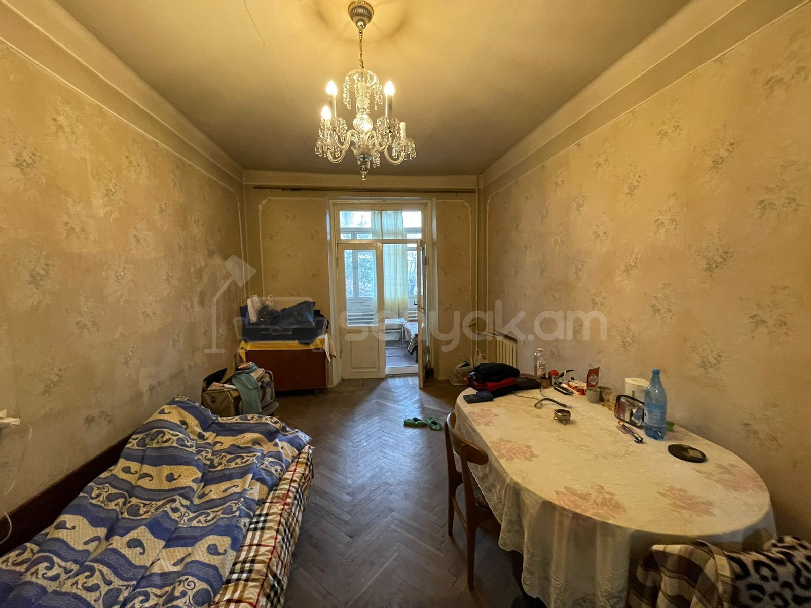 2 Սենյականոց Բնակարան Քարե Շենքում, 63քմ, 2/5 հարկ, Պետական Վիճակում