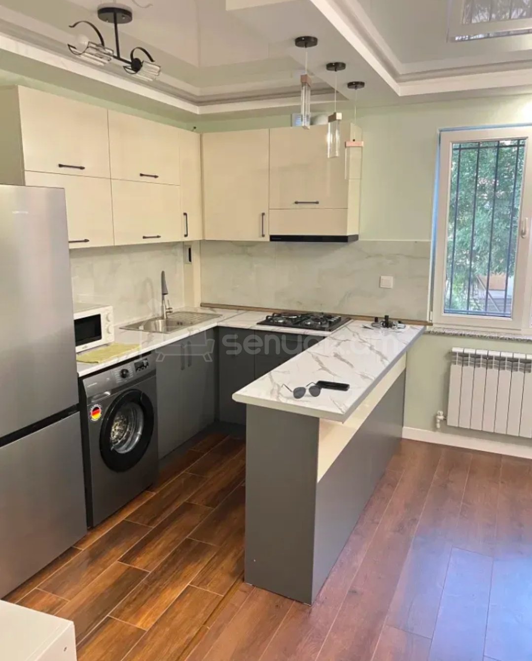 2 Սենյականոց Բնակարան, 45քմ, 1/9 հարկ, Կապիտալ Վերանորոգված, Կահավորված, Արևկող