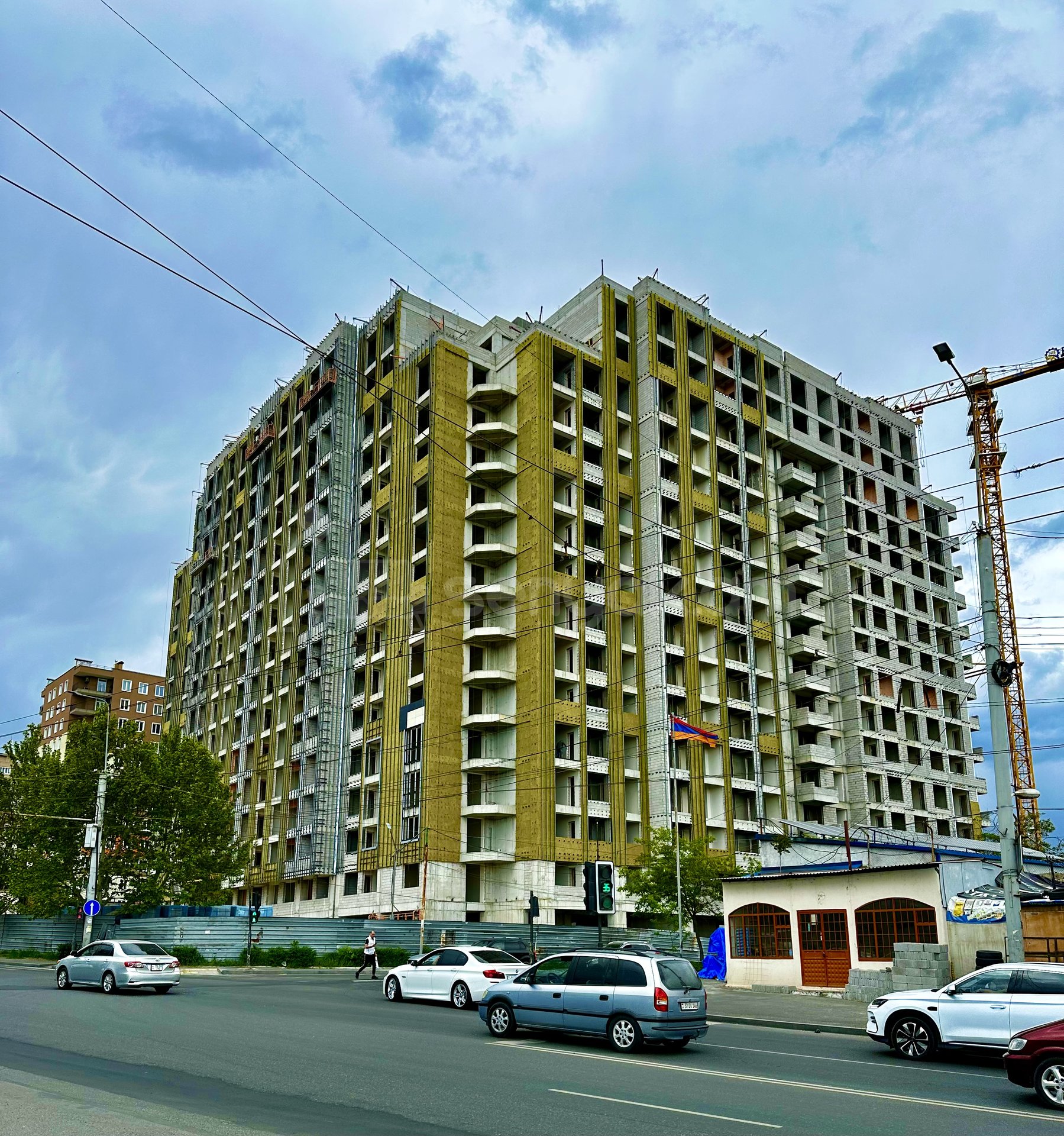 4 Սենյականոց Բնակարան Նորակառույցում, 127քմ, 3/16 հարկ, Զրոյական Վիճակում