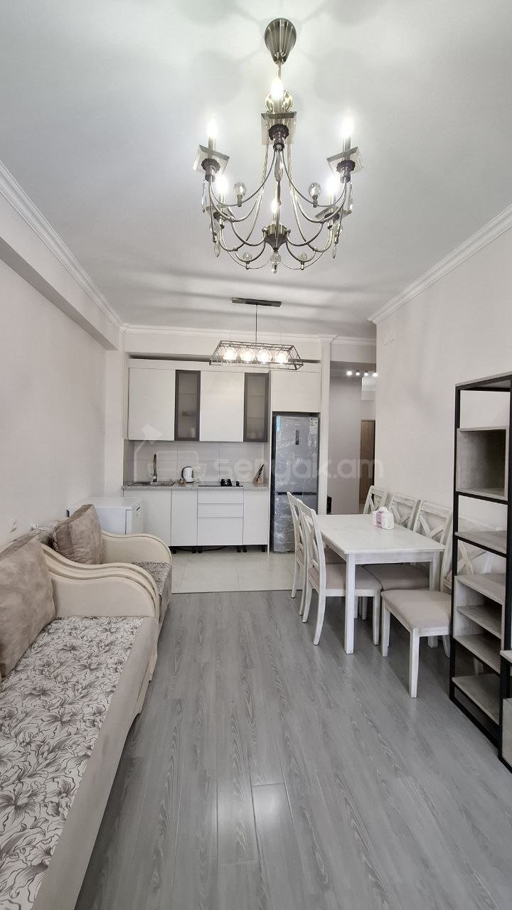 2 Սենյականոց Բնակարան Նորակառույցում, 56քմ, 2/8 հարկ, Կապիտալ Վերանորոգված, Կահավորված