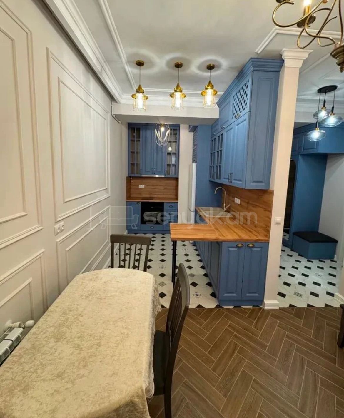 2 Սենյականոց Բնակարան Նորակառույցում, 54քմ, 3/17 հարկ, Դիզայներական Վերանորոգված, Կահավորված, Արևկող