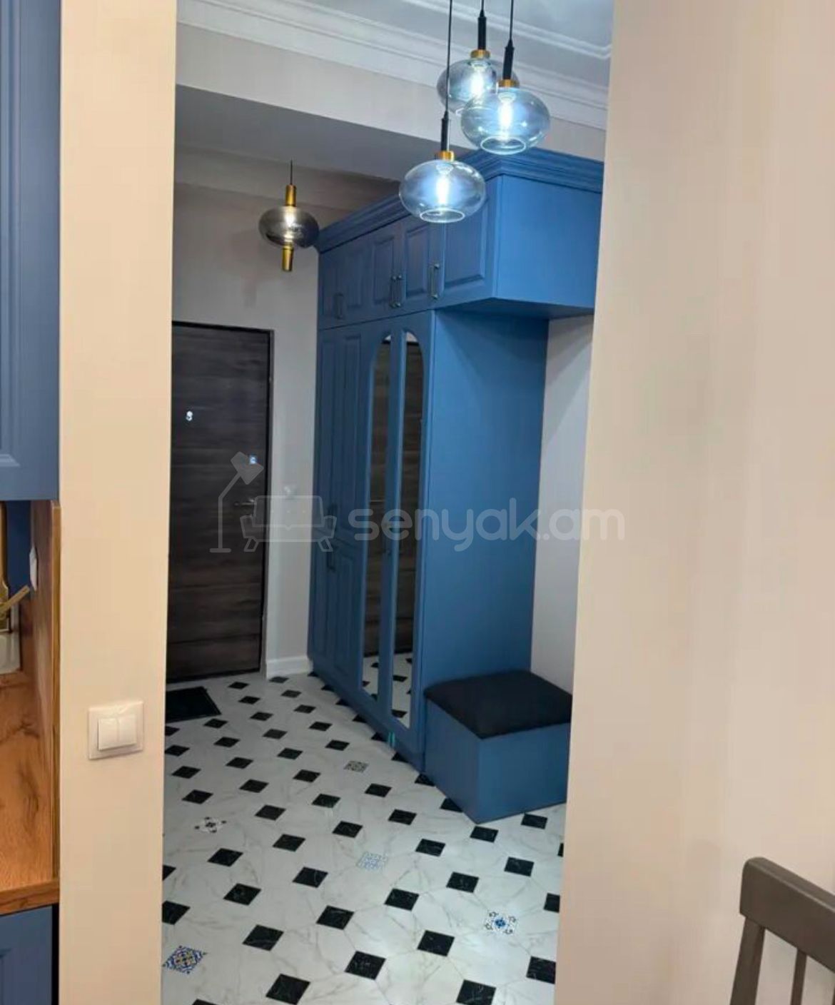 2 Սենյականոց Բնակարան Նորակառույցում, 54քմ, 3/17 հարկ, Դիզայներական Վերանորոգված, Կահավորված, Արևկող