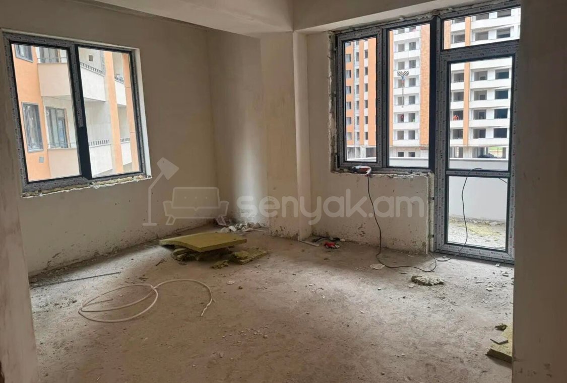 2 Սենյականոց Բնակարան Նորակառույցում, 64քմ, 2/13 հարկ, Զրոյական Վիճակում