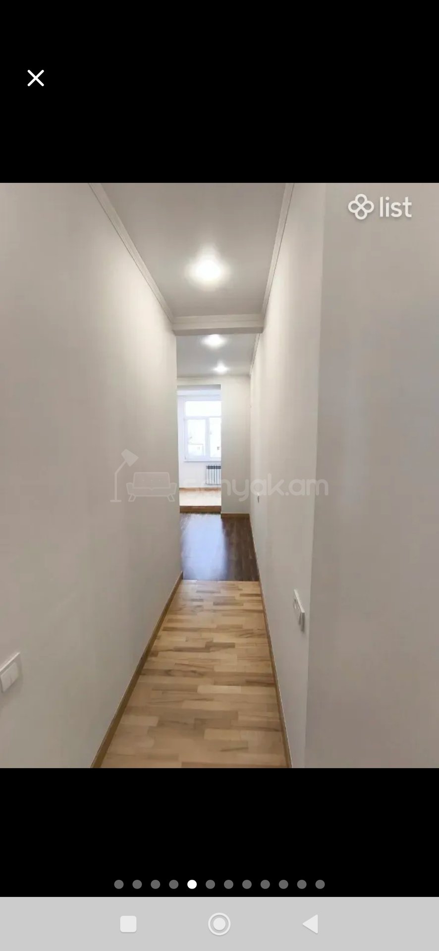 3 Սենյականոց Բնակարան Քարե Շենքում, 74քմ, 5/5 հարկ, Կապիտալ Վերանորոգված