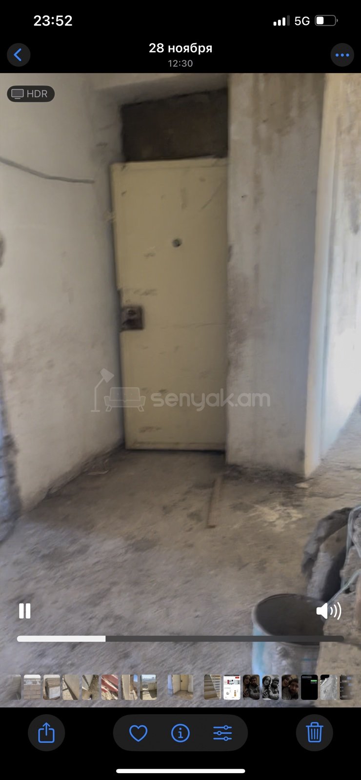 4 Սենյականոց Բնակարան Քարե Շենքում, 92քմ, 5/5 հարկ, Զրոյական Վիճակում