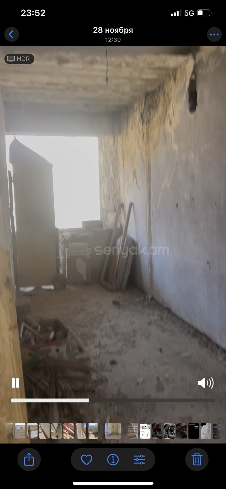 4 Սենյականոց Բնակարան Քարե Շենքում, 92քմ, 5/5 հարկ, Զրոյական Վիճակում