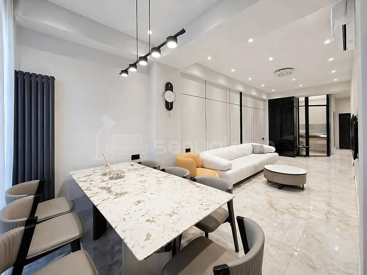 2 Սենյականոց Բնակարան Նորակառույցում, 75քմ, 8/16 հարկ, Դիզայներական Վերանորոգված