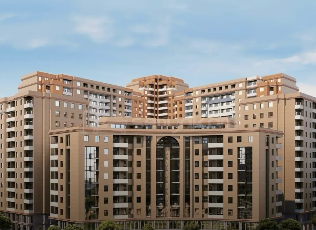 2 Սենյականոց Բնակարան Նորակառույցում, 64քմ, 8/13 հարկ, Զրոյական Վիճակում