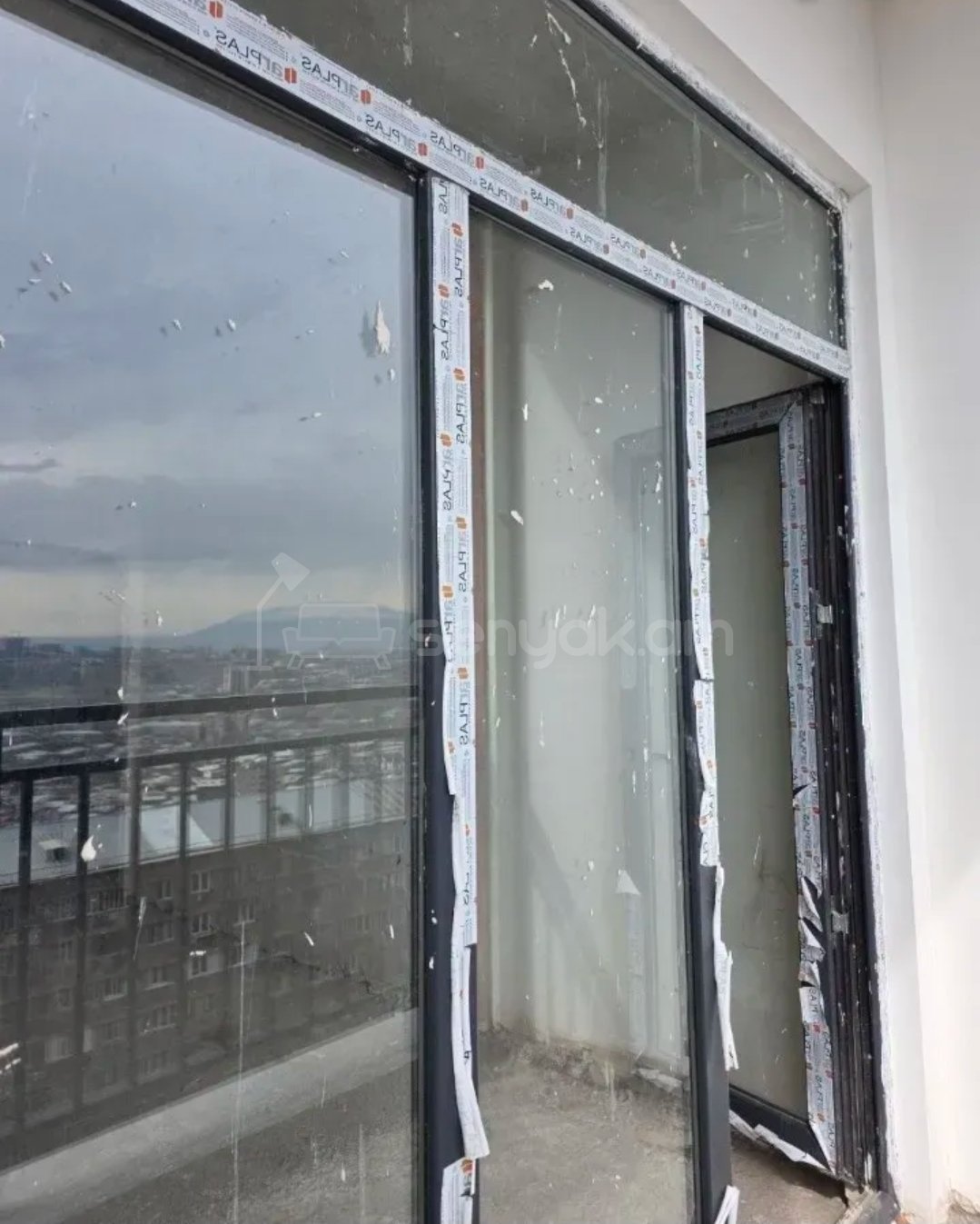 2 Սենյականոց Բնակարան Նորակառույցում, 54քմ, 8/8 հարկ, Զրոյական Վիճակում