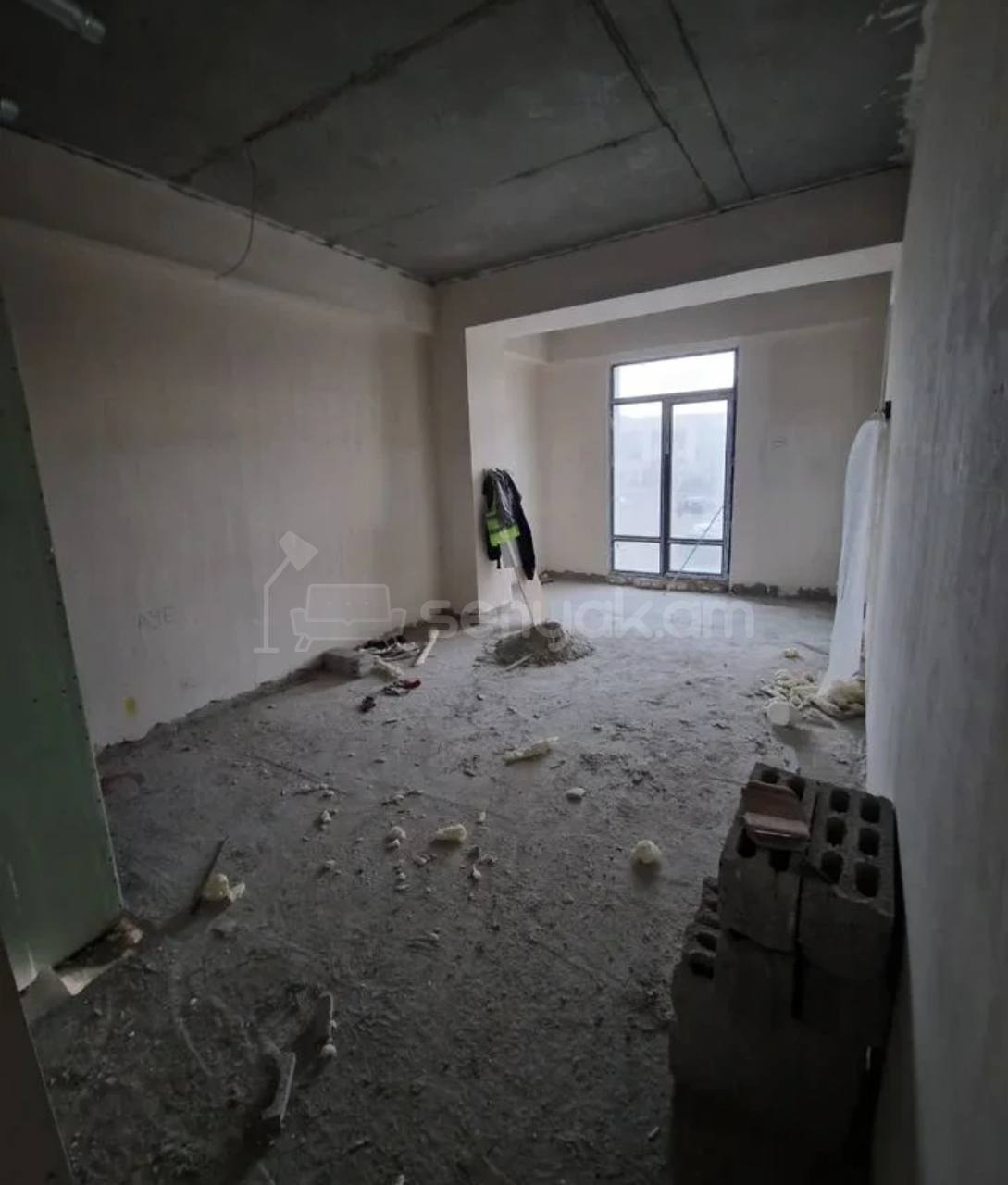 2 Սենյականոց Բնակարան, 58քմ, 3/16 հարկ, Զրոյական Վիճակում