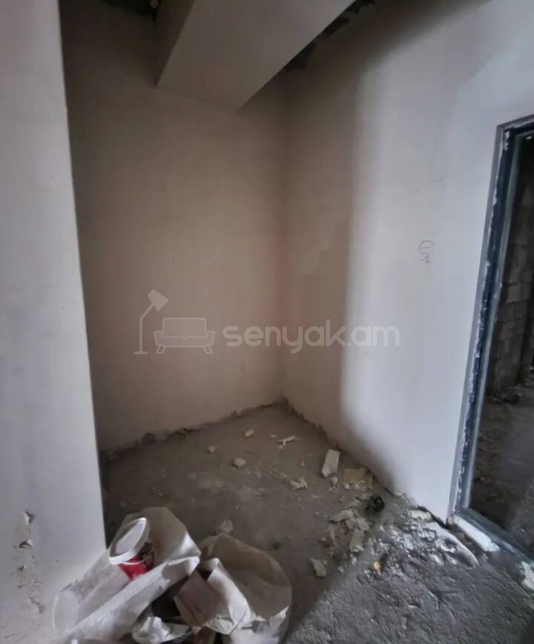 2 Սենյականոց Բնակարան, 58քմ, 3/16 հարկ, Զրոյական Վիճակում