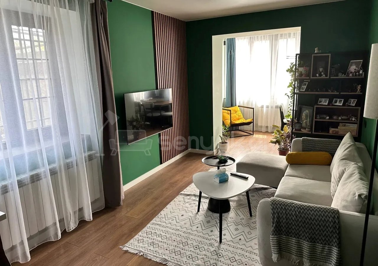 2 Սենյականոց Բնակարան Քարե Շենքում, 55քմ, 1/5 հարկ, Կապիտալ Վերանորոգված