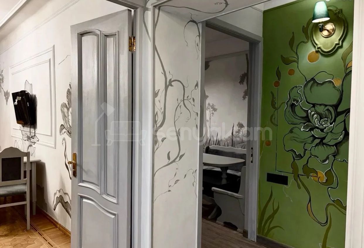 3 Սենյականոց Բնակարան Քարե Շենքում, 76քմ, 5/8 հարկ, Դիզայներական Վերանորոգված, Կահավորված, Արևկող