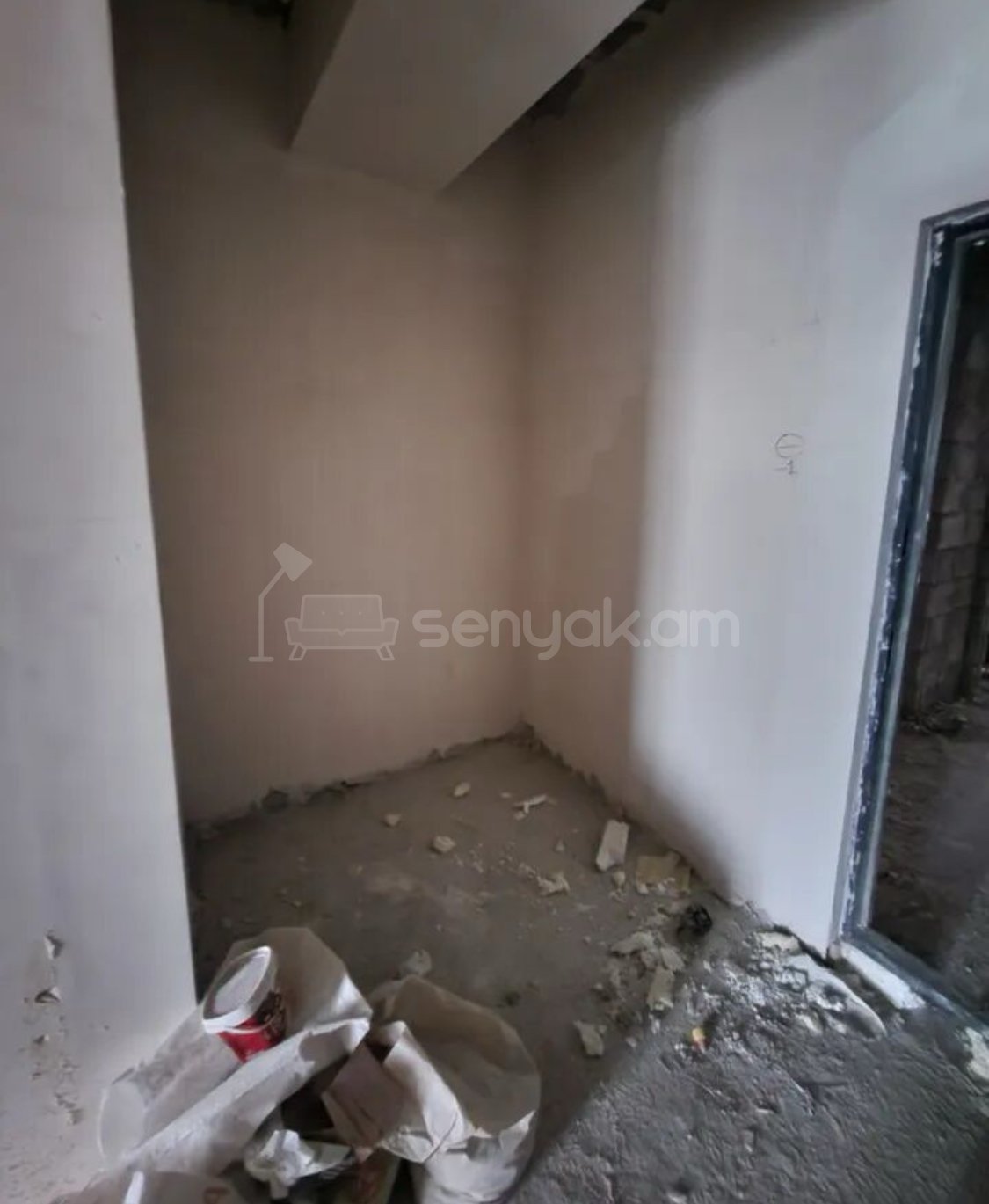 2 Սենյականոց Բնակարան Նորակառույցում, 58քմ, 3/13 հարկ, Զրոյական Վիճակում