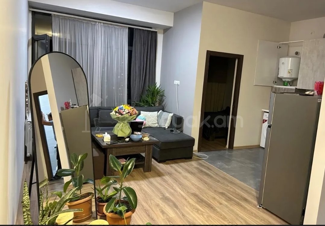 2 Սենյականոց Բնակարան Նորակառույցում, 46քմ, 9/15 հարկ, Կապիտալ Վերանորոգված, Կահավորված, Արևկող